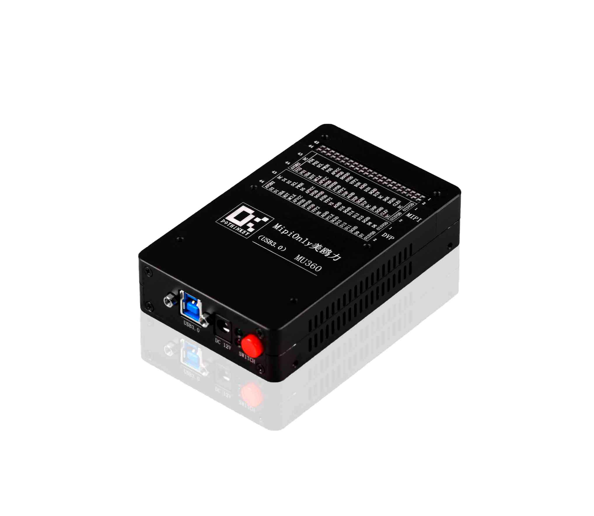 MU360,摄像头测试版,摄像头模组测试版,USB3测试盒,DVP模组测试,度信科技