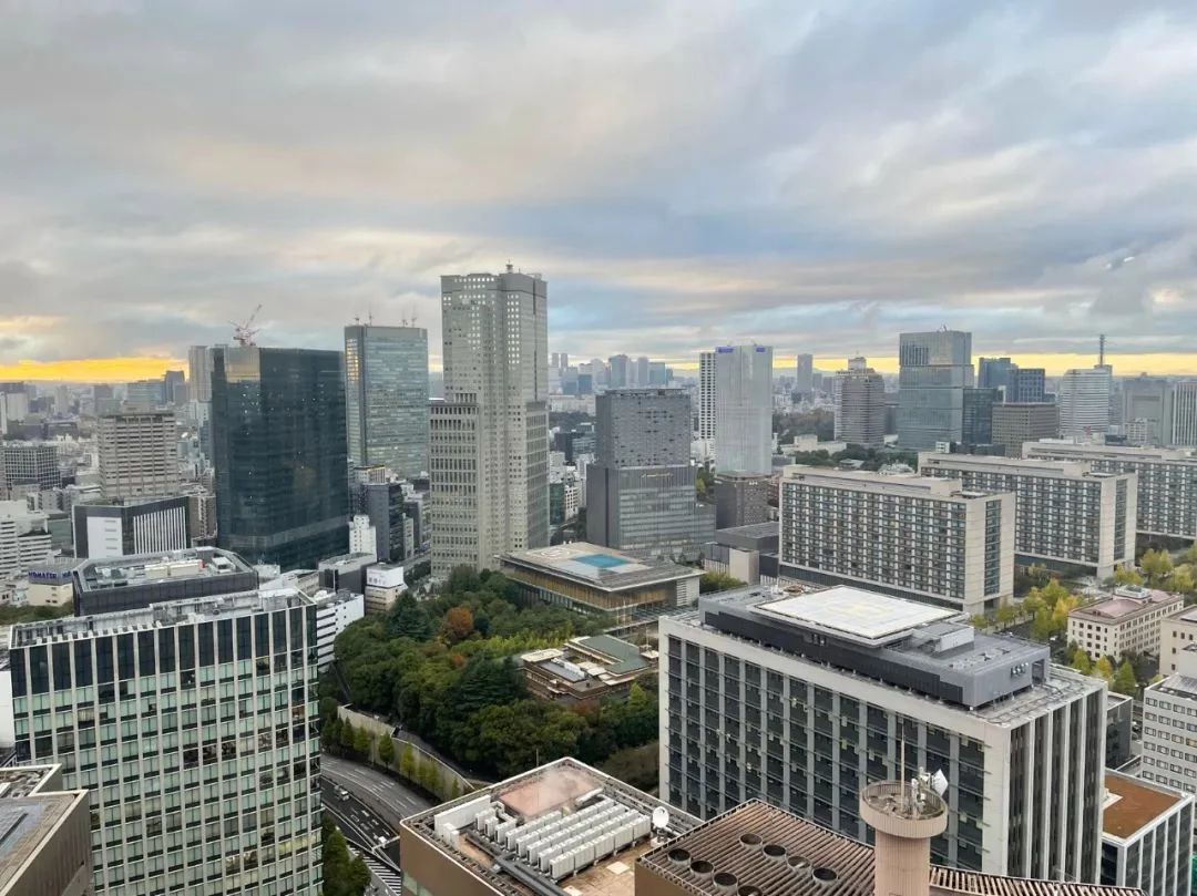 俯瞰日本首相府